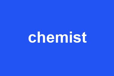 chemist