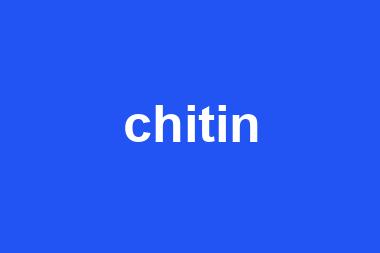 chitin