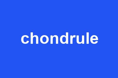 chondrule