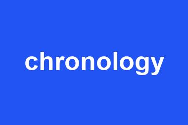 chronology