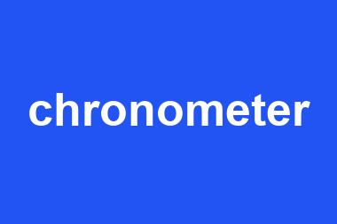 chronometer