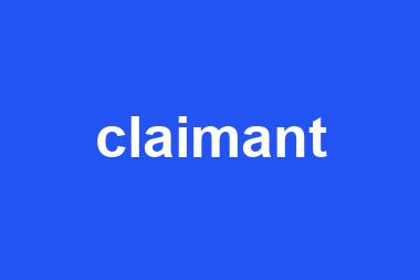 claimant