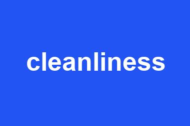 cleanliness