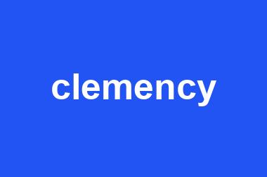 clemency