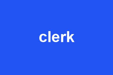 clerk