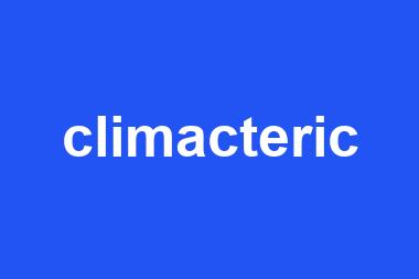 climacteric