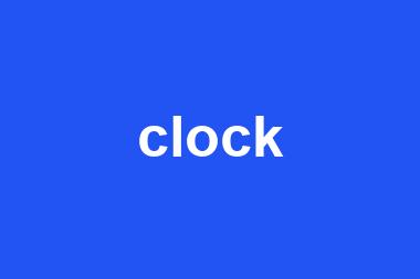 clock