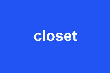 closet