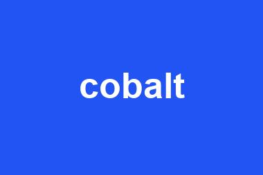 cobalt