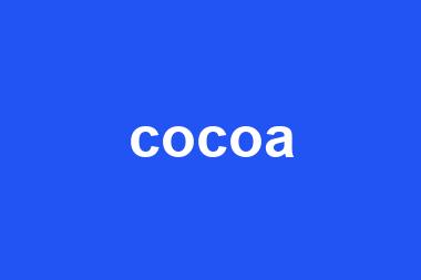 cocoa