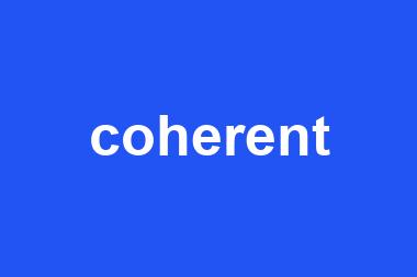 coherent