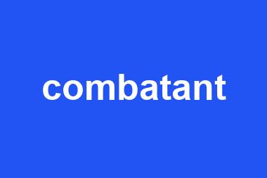 combatant