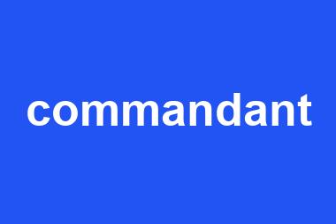 commandant