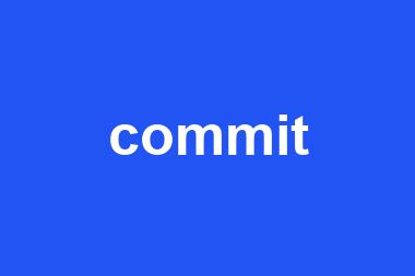 commit