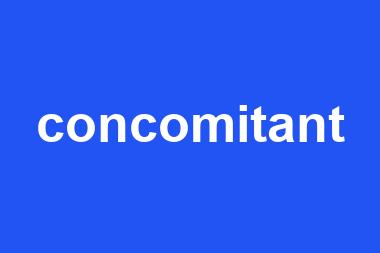 concomitant