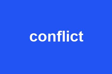 conflict