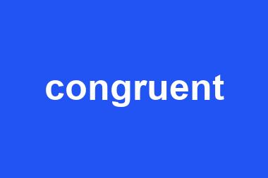 congruent