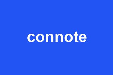 connote