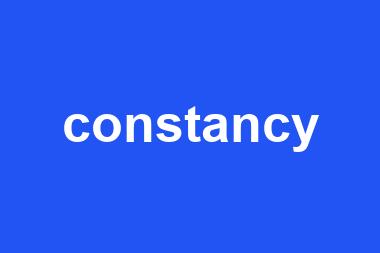 constancy