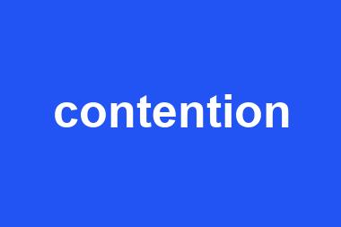 contention