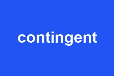 contingent