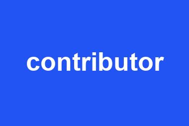 contributor