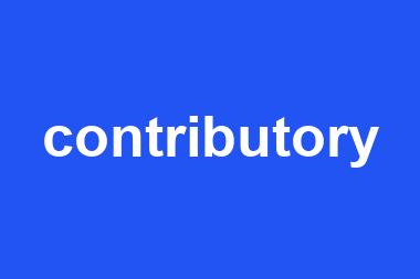 contributory