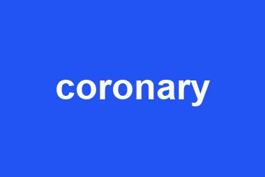 coronary