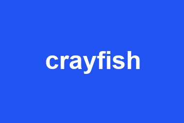 crayfish