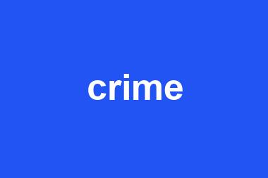 crime