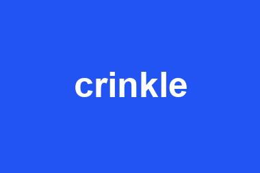 crinkle