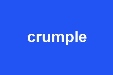 crumple