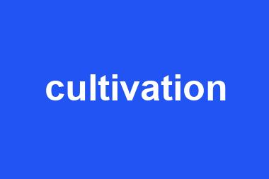 cultivation