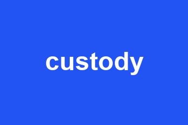 custody