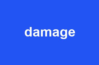 damage