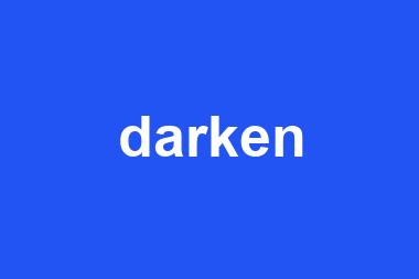 darken