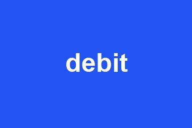 debit