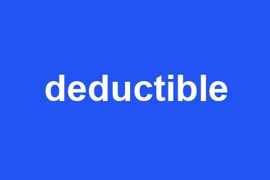 deductible