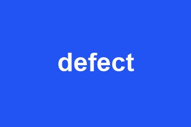 defect