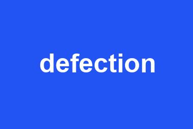 defection