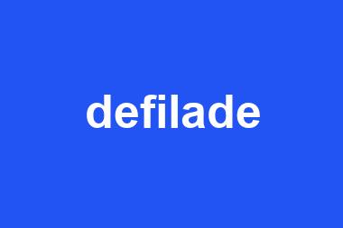 defilade