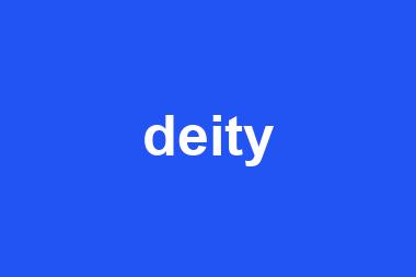 deity