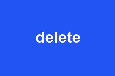 delete