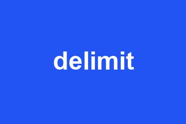 delimit