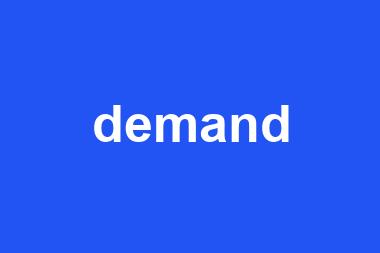 demand