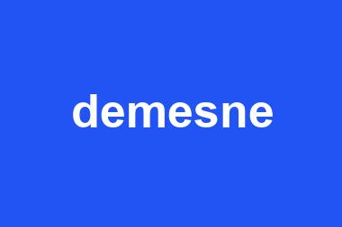 demesne