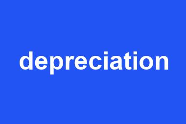 depreciation