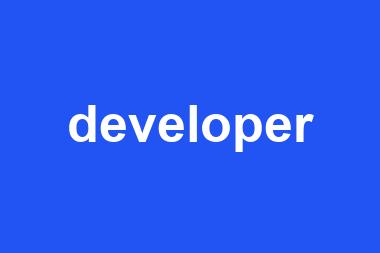 developer