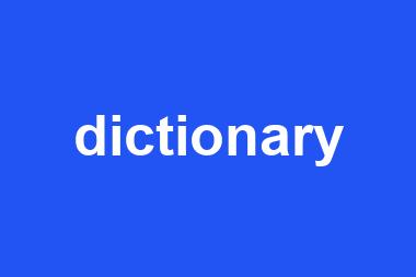 dictionary