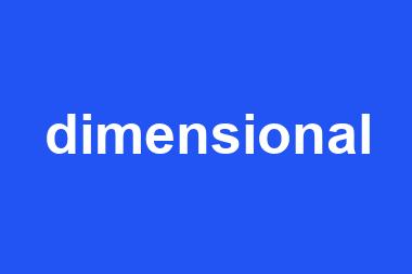 dimensional